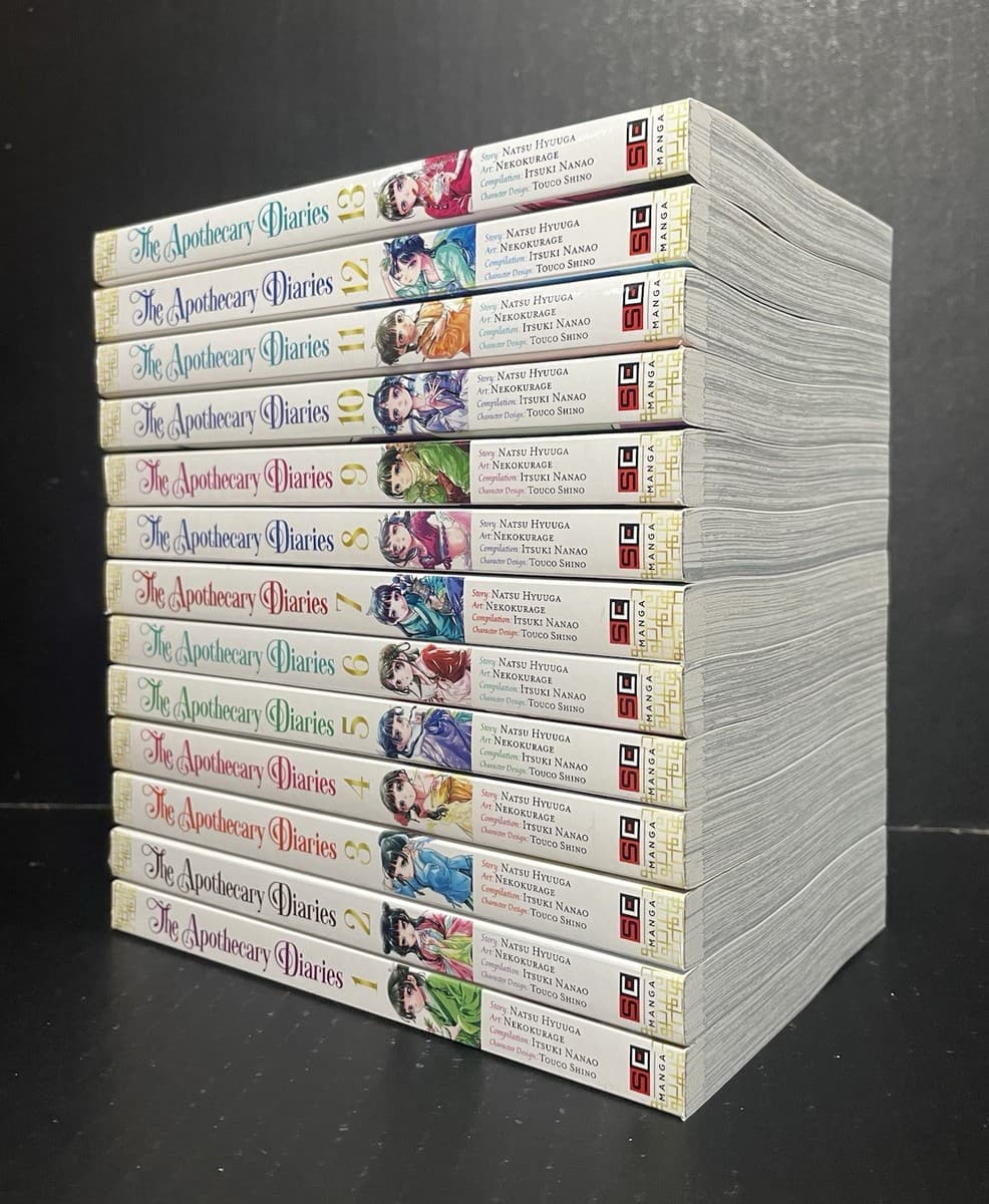 The Apothecary Diaries Manga Volumes 1-13 New English Authentic Square Enix thumbnail 3