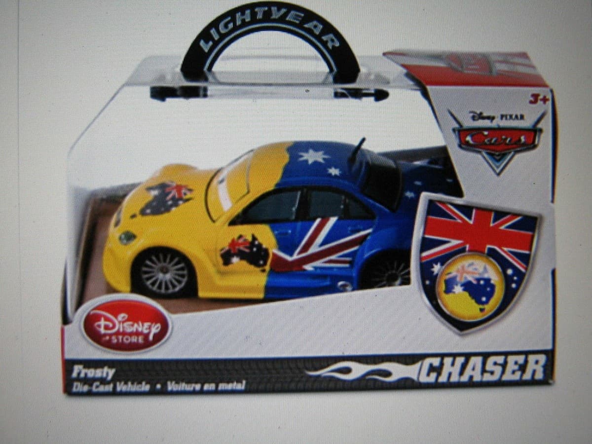 DISNEY PIXAR CARS FROSTY CHASER DISNEY STORE EXCLUSIVE