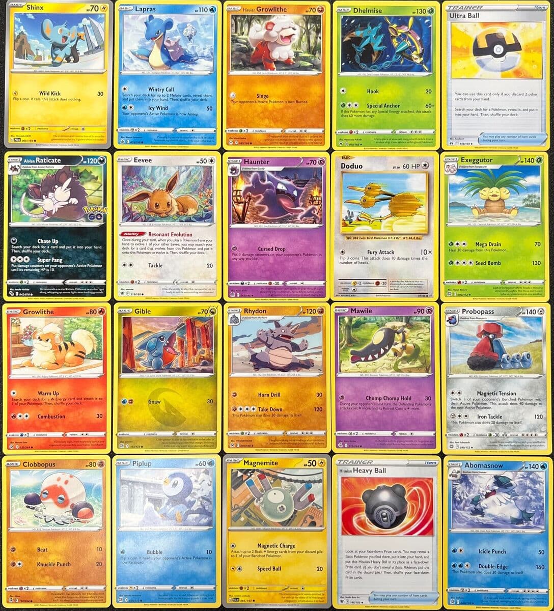 Pokémon TCG 150 Card Lot 2 Ultra Rares, 35 Holos, 5 Rares, 110 C/UC! thumbnail 5