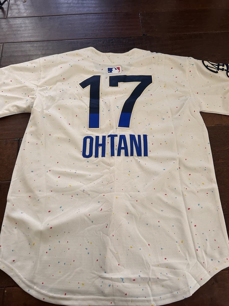 Shohei Ohtani Adult Dodgers City Connect Jersey Size Large thumbnail 2