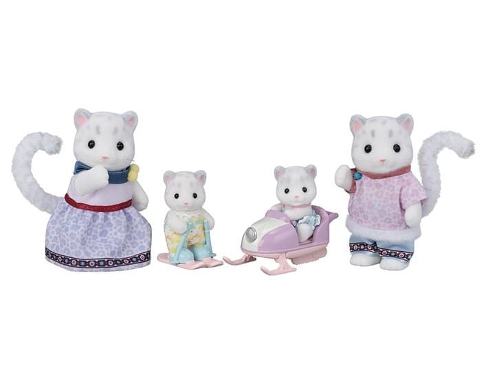 Sylvanian Families FS-55 Snow Leopard Family Doll Set Calico Critters Japan thumbnail 2