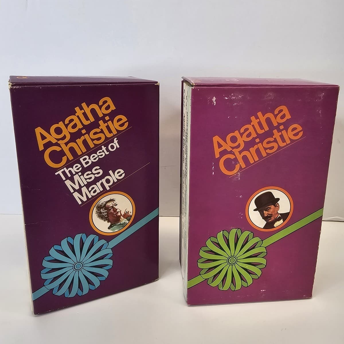 Agatha Christie Best Of Miss Marple And  Poirot Book Box Sets Lot Of 8 Stories  thumbnail 4