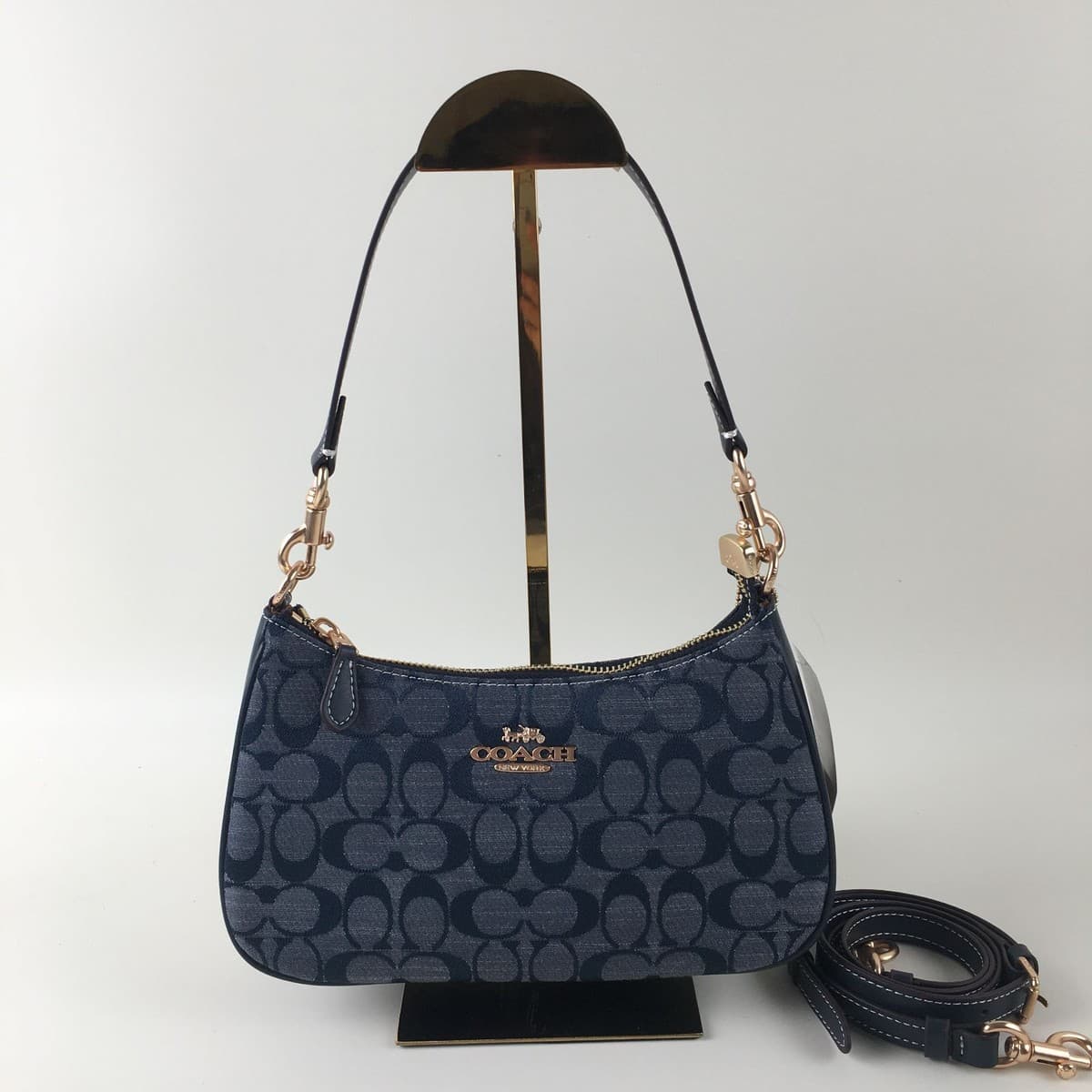 COACH Teri Shoulder Bag Signature Chambray CH139 New thumbnail 2