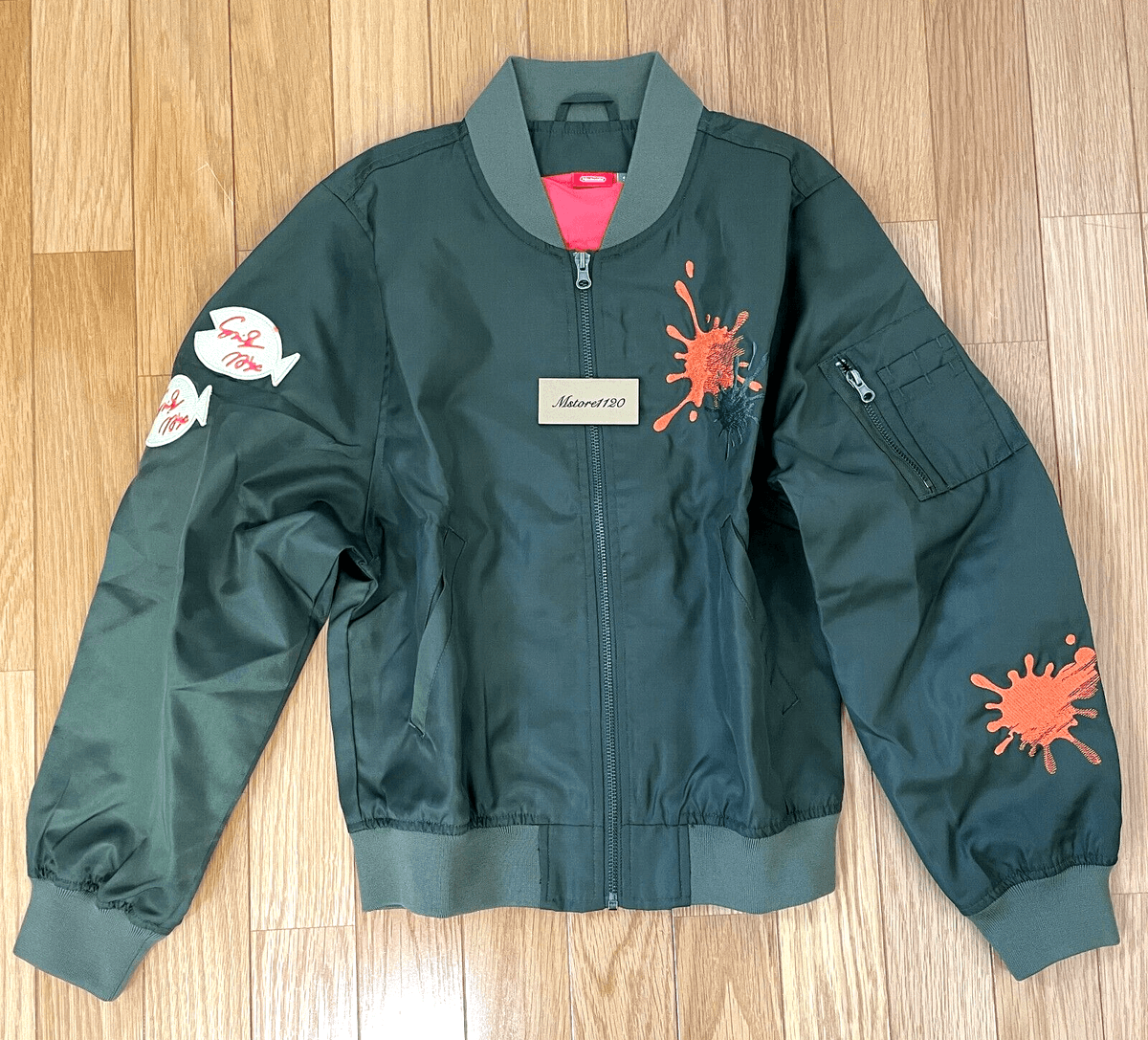 Nintendo Splatoon 3 SALMON RUN Jacket Size S 2023 Store Limited Official New - Image 1