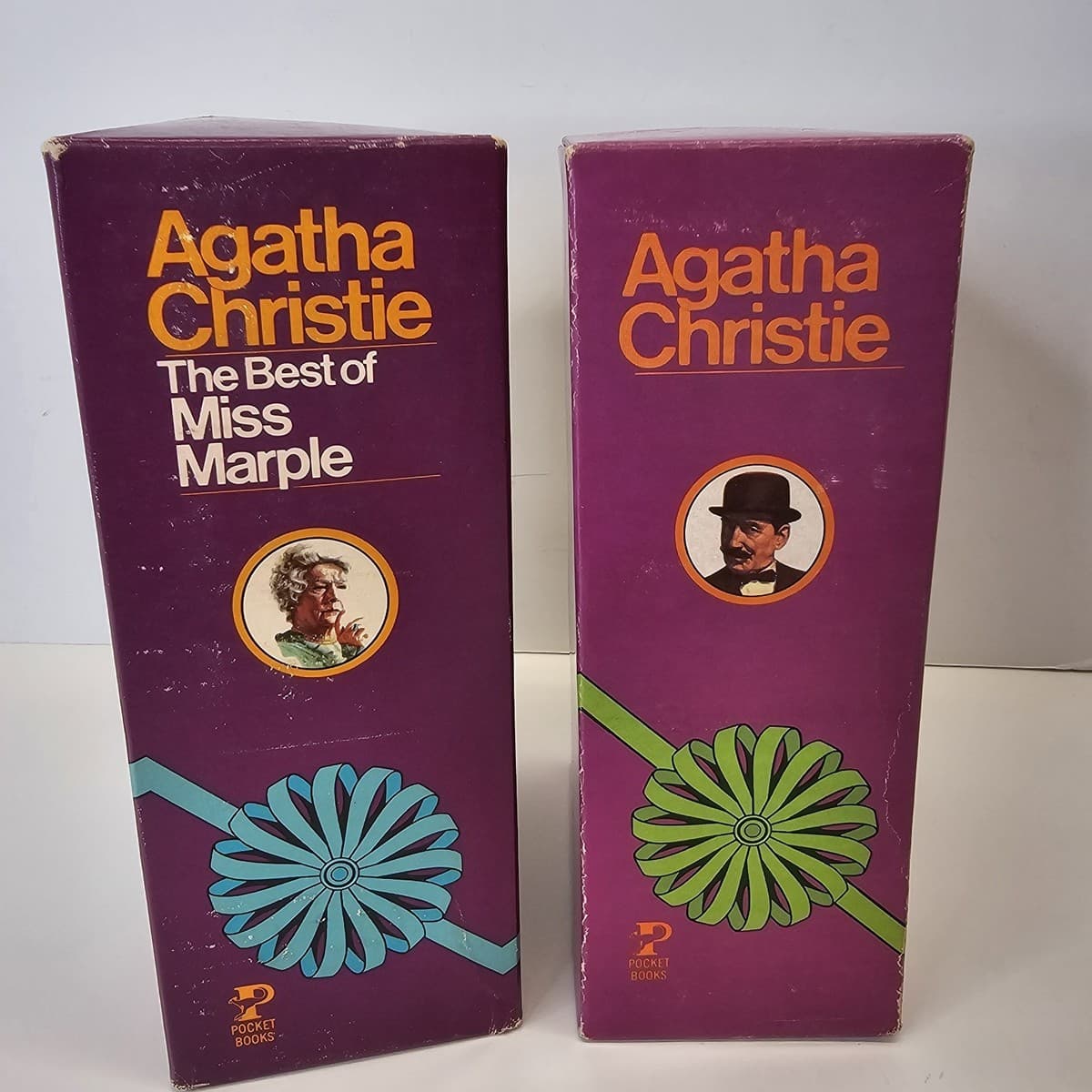 Agatha Christie Best Of Miss Marple And  Poirot Book Box Sets Lot Of 8 Stories  thumbnail 5