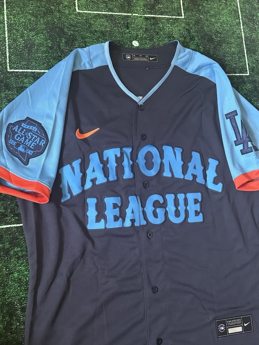 SHOHEI OHTANI Los Angeles Dodgers 2024 All Star Baseball Jersey Size XL thumbnail 5