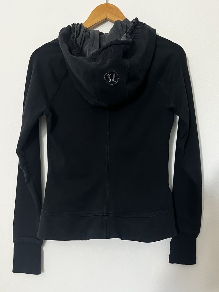 Lululemon Scuba Hoodie Black Size 6 thumbnail 4