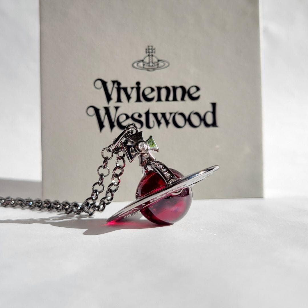 Vivienne Westwood Small Orb Necklace  Mint 80cm thumbnail 5