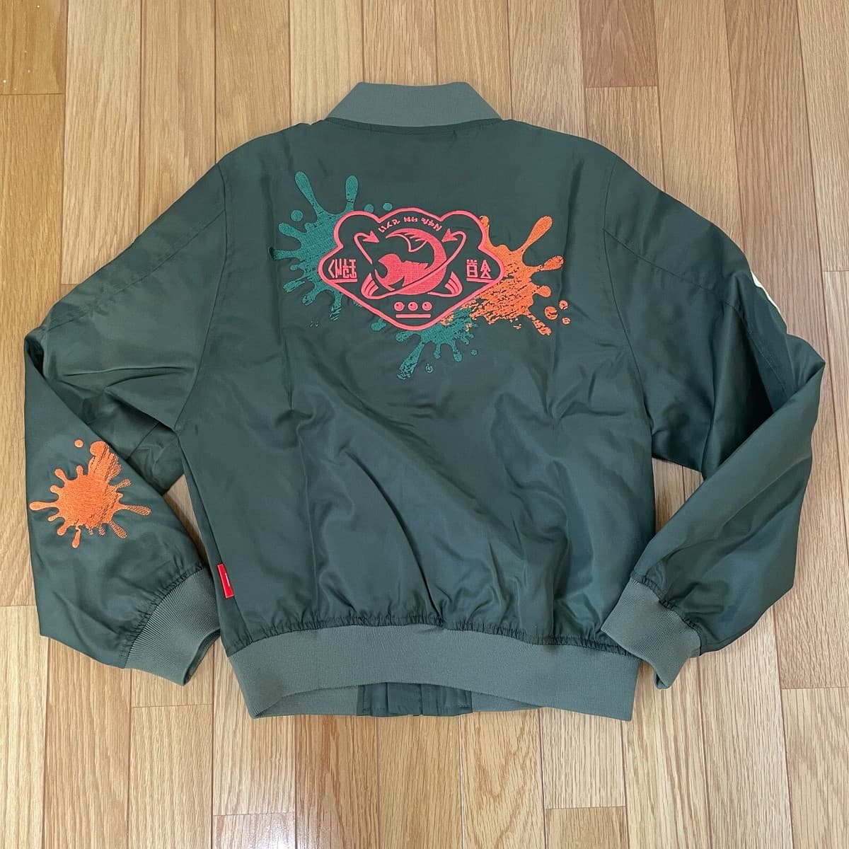 Nintendo Splatoon 3 SALMON RUN Jacket Size S 2023 Store Limited Official New thumbnail 5