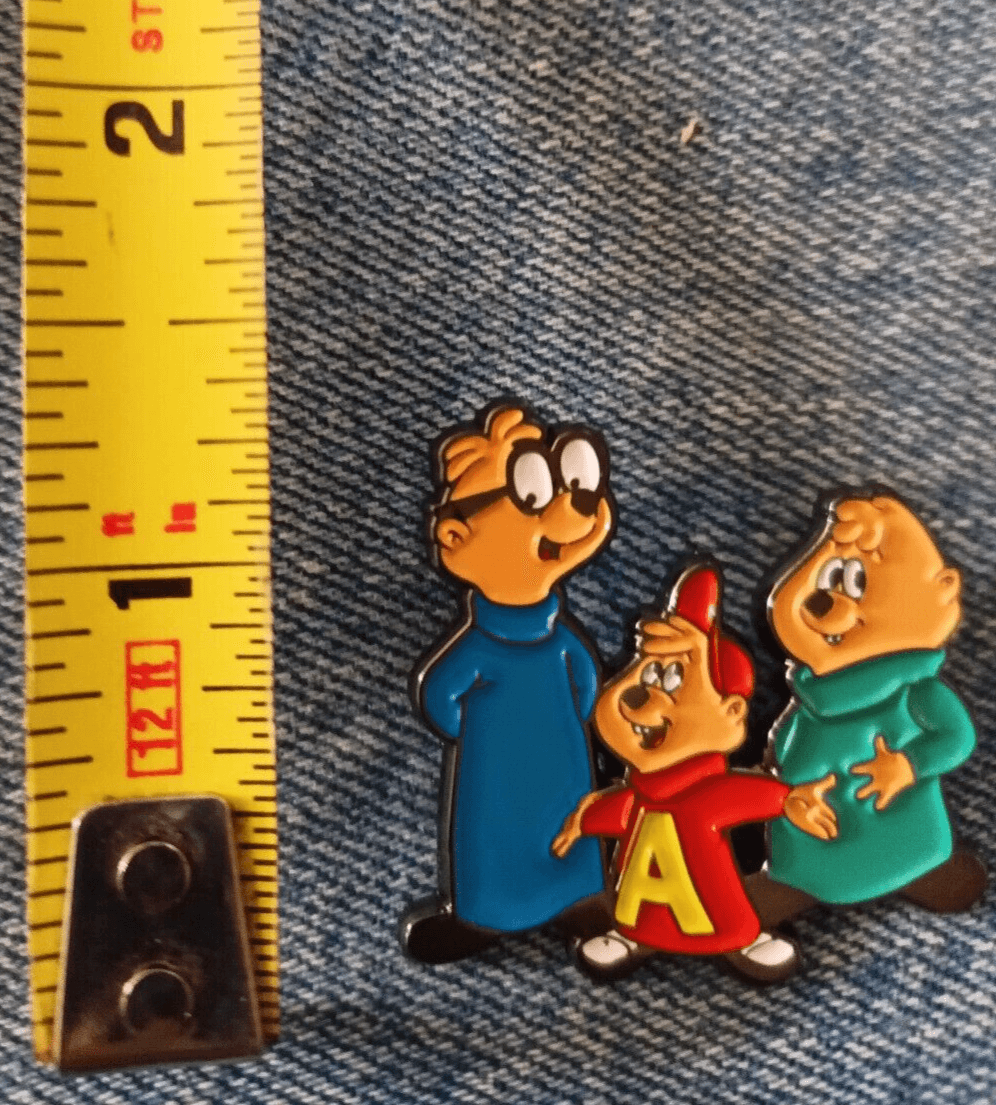 ALVIN AND THE CHIPMUNKS - ENAMEL PIN-SHIP ALL THE PINS YOU BUY FOR $4.99 thumbnail 2