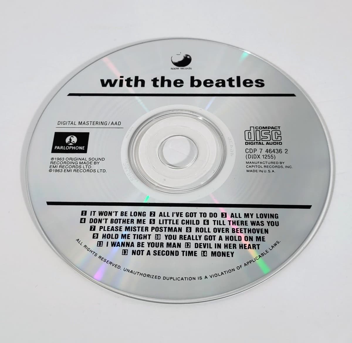 Beatles: With The Beatles CD - Exellent Condition! thumbnail 4