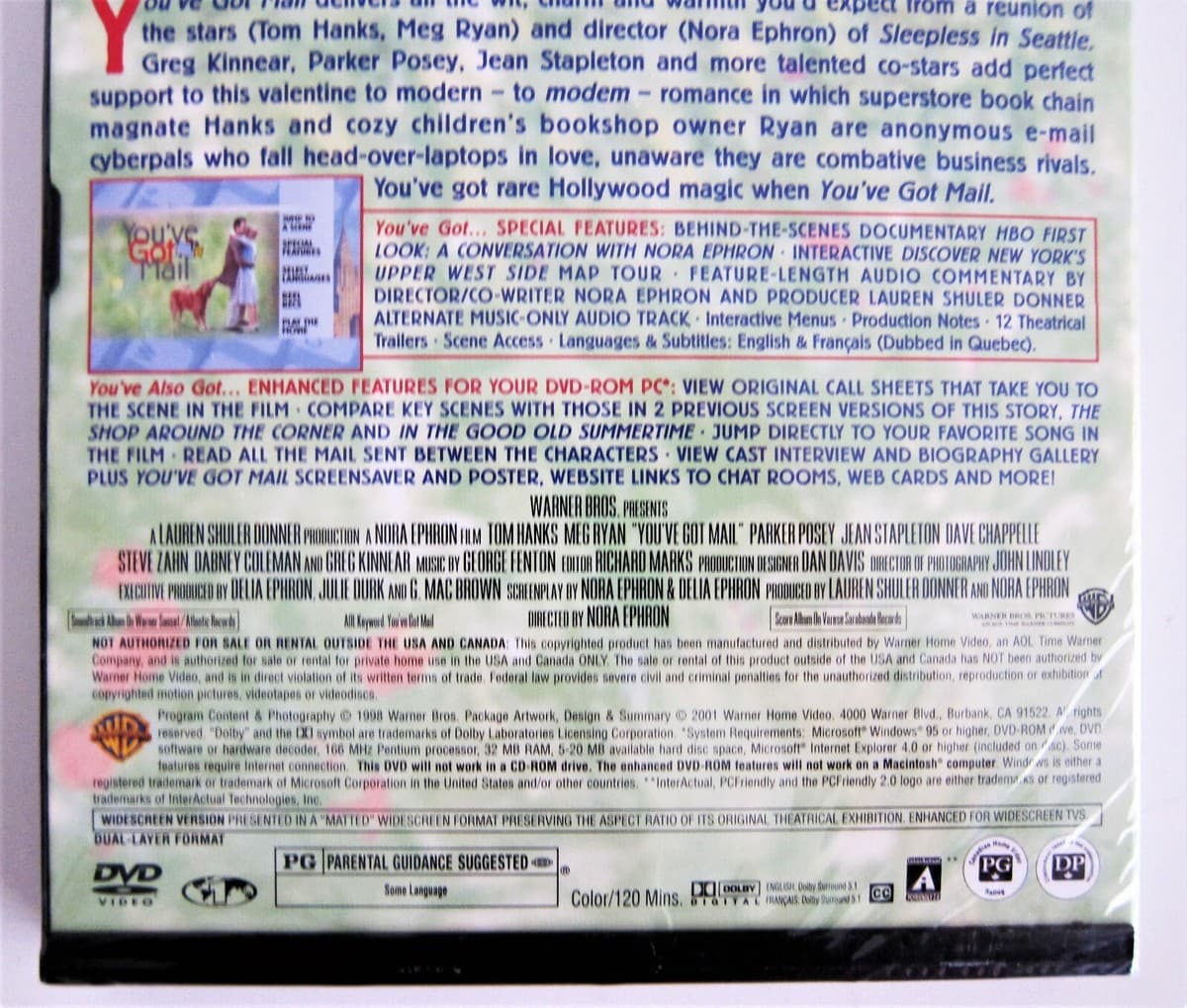 You've Got Mail - DVD - Widescreen - NEW SEALED thumbnail 5