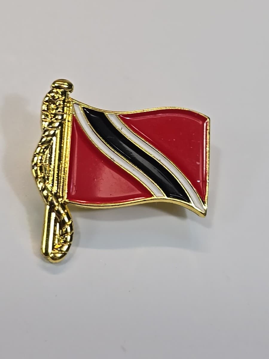 Trinidad &amp; Tobago Flag Lapel Pin thumbnail 2