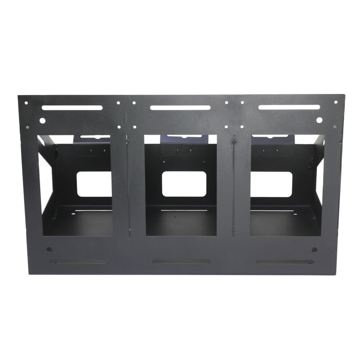 Vonnies 20L Black Vertical Triple Jerry Can Holder-For Trailer/Canopy/4WD, Holds thumbnail 5