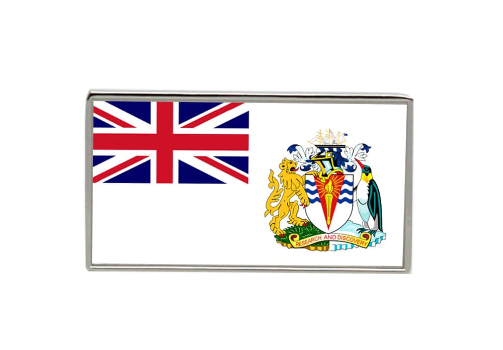 British Antarctic Territory Flag Lapel Pin Badge - Image 1