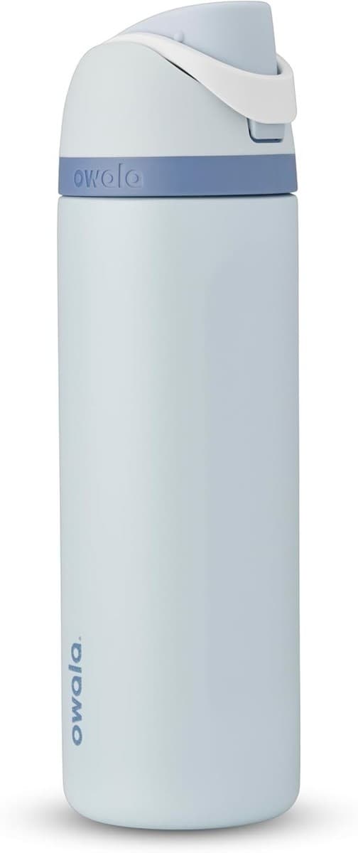 Owala Disney Princess FreeSip Insulated Stainless Steel Water Bottle with Straw - Image 1