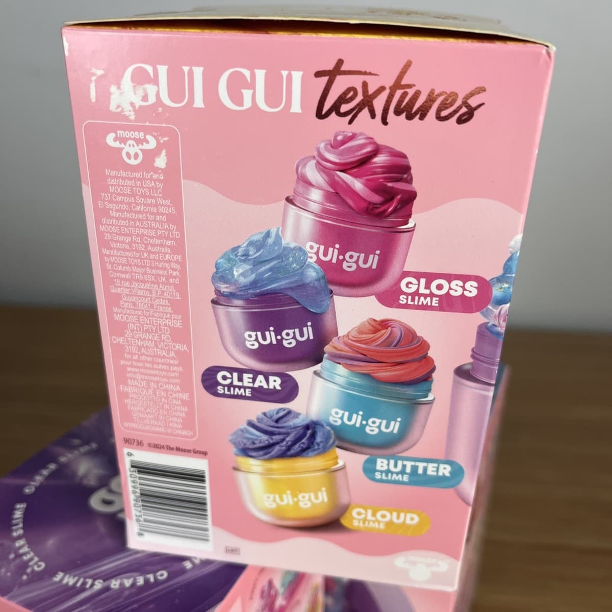 Lot Of 3 Gui-Gui Clear Slime Beautify Kit with Figurine New 2025 thumbnail 3