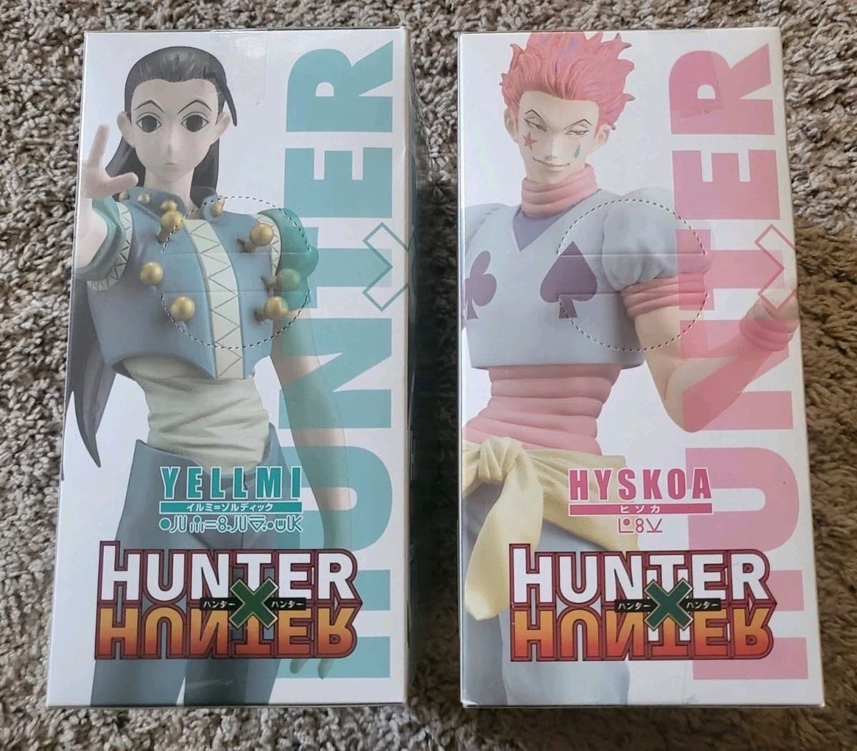 Hunter x Hunter DXF Figure Hisoka Illumi Set Rare Banpresto  thumbnail 4
