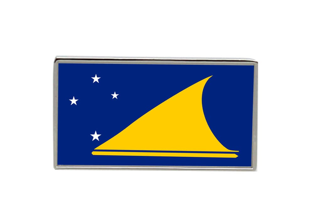 Tokelau (New Zealand) Flag Lapel Pin Badge - Image 1