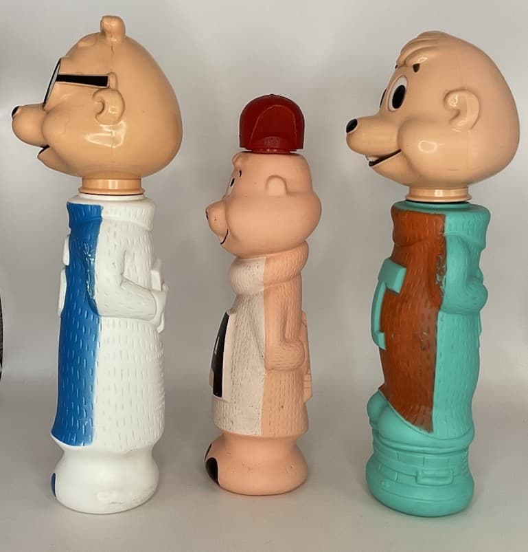 Chipmunks Vintage 1960s SOAKY Lot - Alvin, Simon &amp; Theodore Chip Bubble Bath thumbnail 2