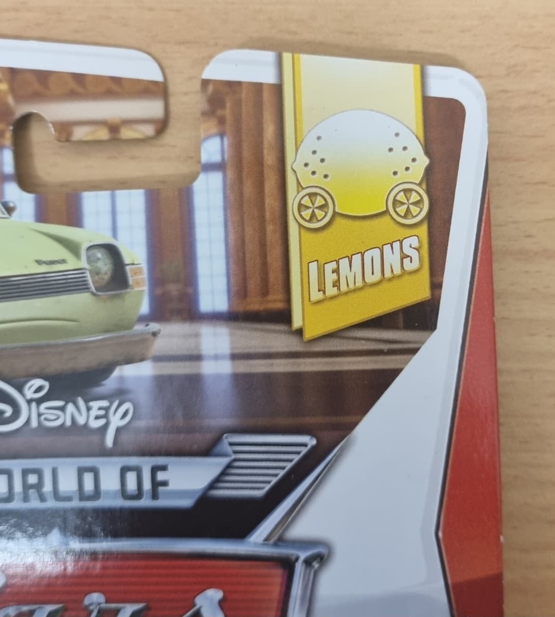 Disney Pixar Cars - ACER WITH HEADSET - #1/8 LEMONS - WOC 2014 SERIES thumbnail 3