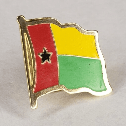 Guinea Bissau, Guiné-Bissau Flag Lapel / Hat Pin NEW - Image 1