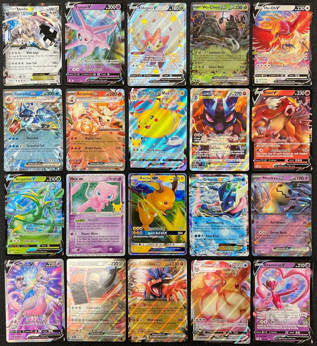 Pokémon TCG 150 Card Lot 2 Ultra Rares, 35 Holos, 5 Rares, 110 C/UC!
