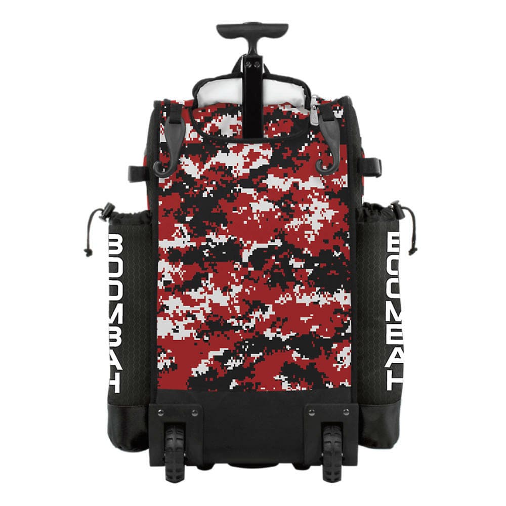 Boombah Wheeled Catcher Superpack Baseball/Softball Bag, Digital Camo, 40 Colors thumbnail 3