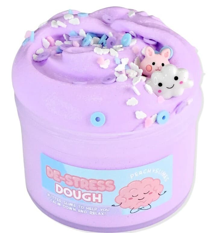PEACHYBBIES PEACHY&#039;S DE-STRESS DOUGH CHRISTMAS SLIME DIY RARE ON HAND 💎💎💎 thumbnail 3