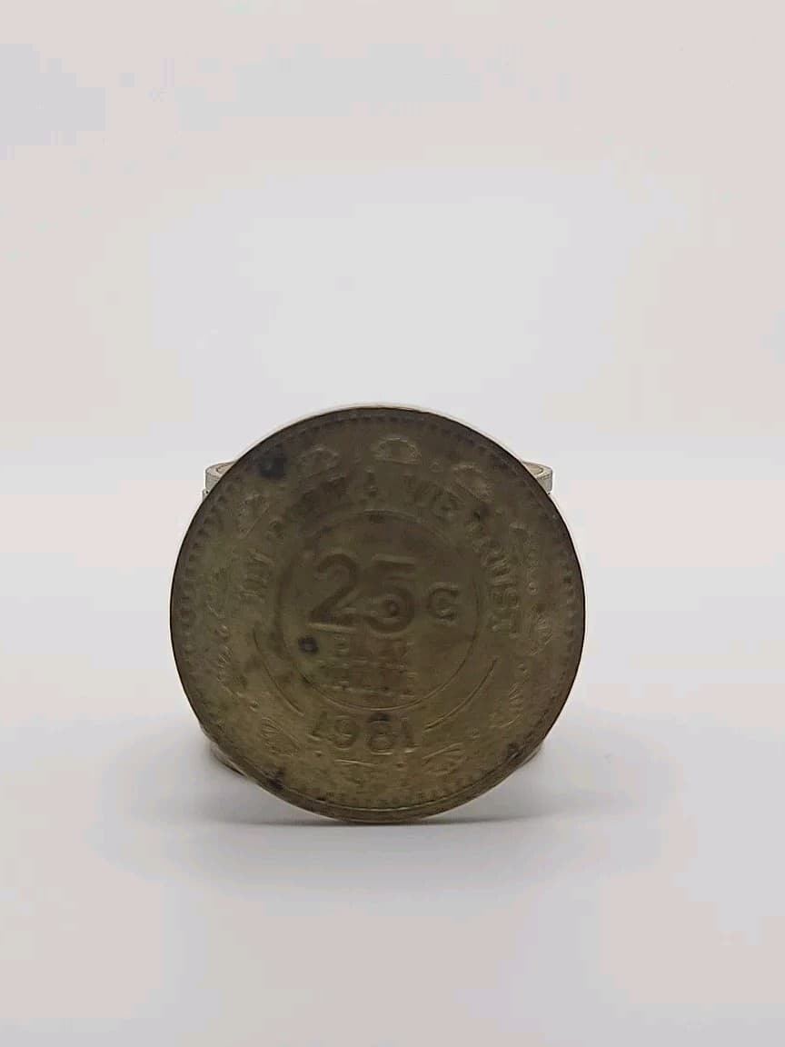 Chuck E. Cheese 1981 Pizza Time Theatre Coin Arcade Game Token Solid Brass HTF thumbnail 2