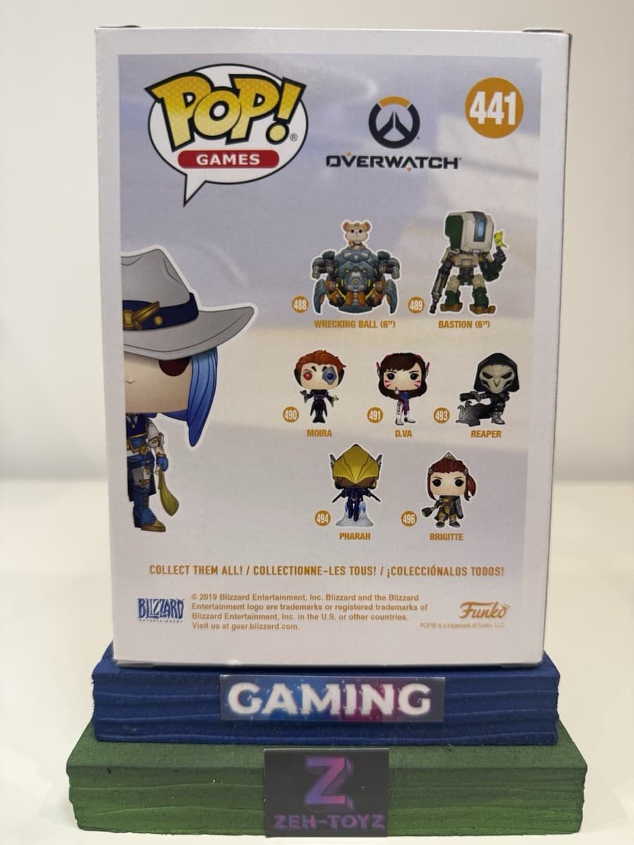 Funko Pop! Games Overwatch Ashe #441 Funko Shop Exclusive thumbnail 3