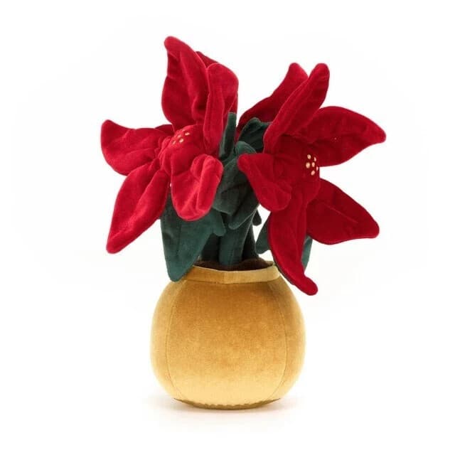 Amuseables Poinsettia Plush 24cm 9.45'' ToyJellycatDol<wbr/>l Doll Gifts Plant Toy- thumbnail 5