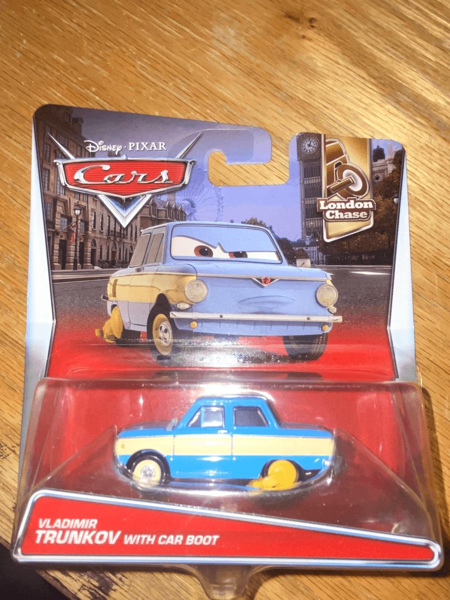 2016 DISNEY PIXAR CARS. VLADIMIR TRUNKOV with car boot