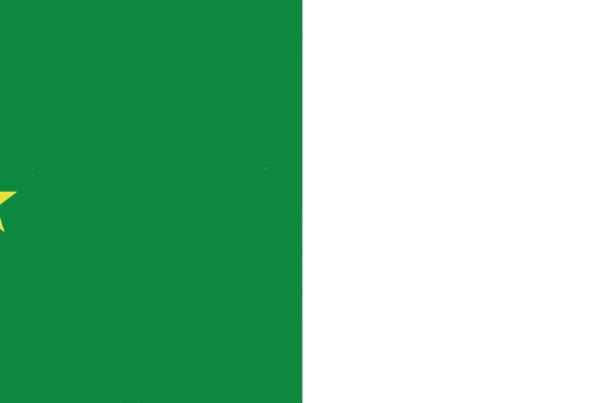 Beni Flag with Eyelets - Handmade in the UK thumbnail 4