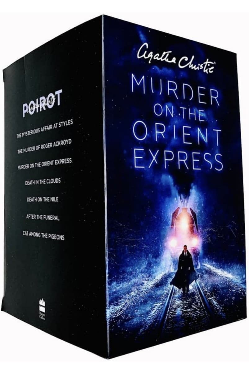 Agatha Christie Poirot Series 7 Books Collection Box Set (Murder on the Orie... thumbnail 3