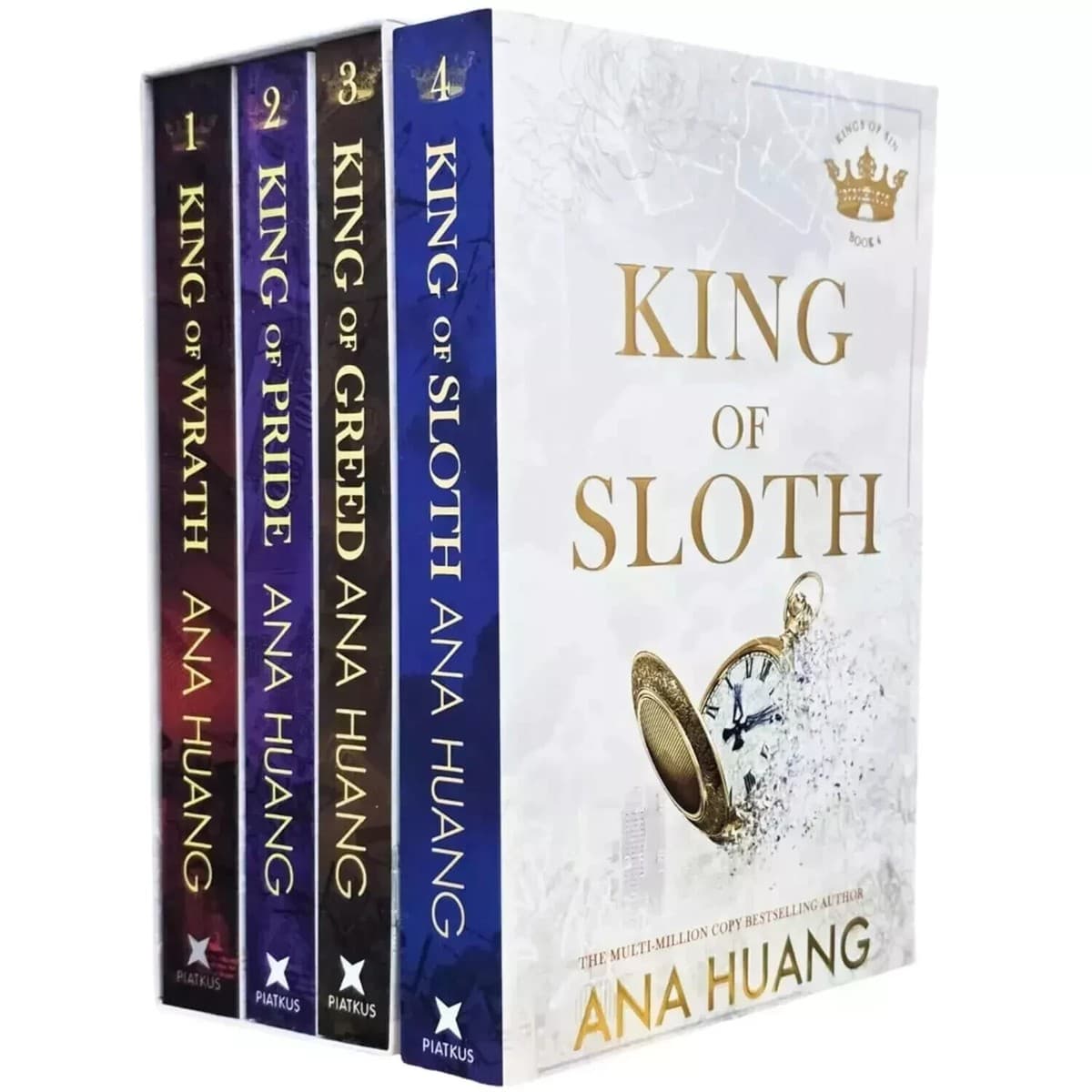 Kings of Sin Series 4 Books set Ana Huang King of Wrath, King of Sloth PB UK thumbnail 2