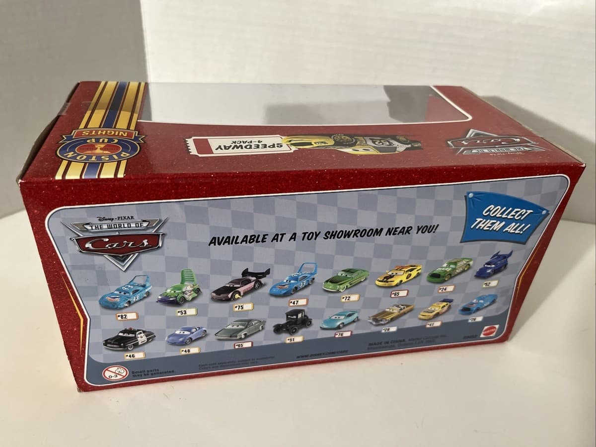 Disney Pixar The World of Cars Multi-Pack Speedway 4-Pack Diecast Car Set Target thumbnail 4