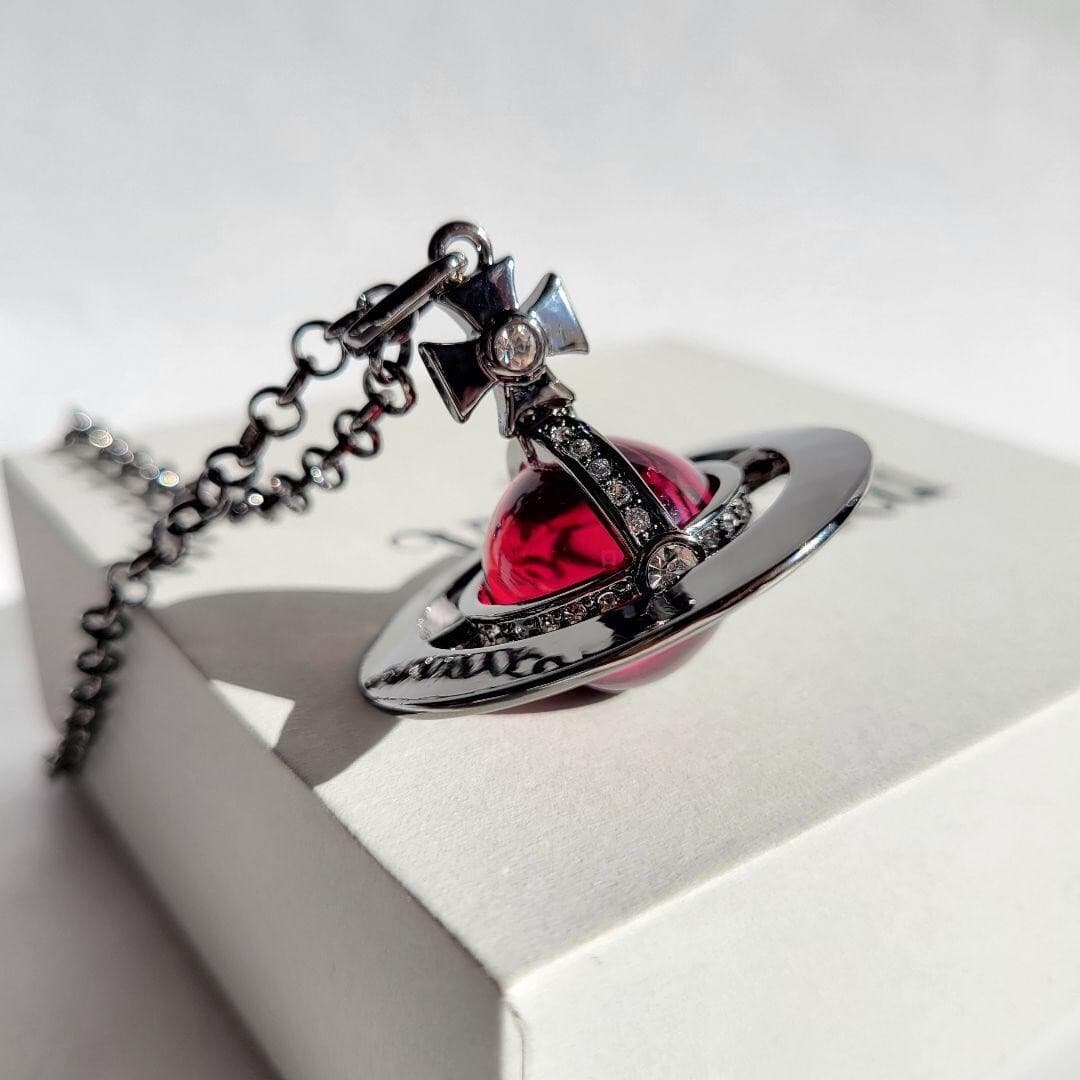 Vivienne Westwood Small Orb Necklace  Mint 80cm thumbnail 2