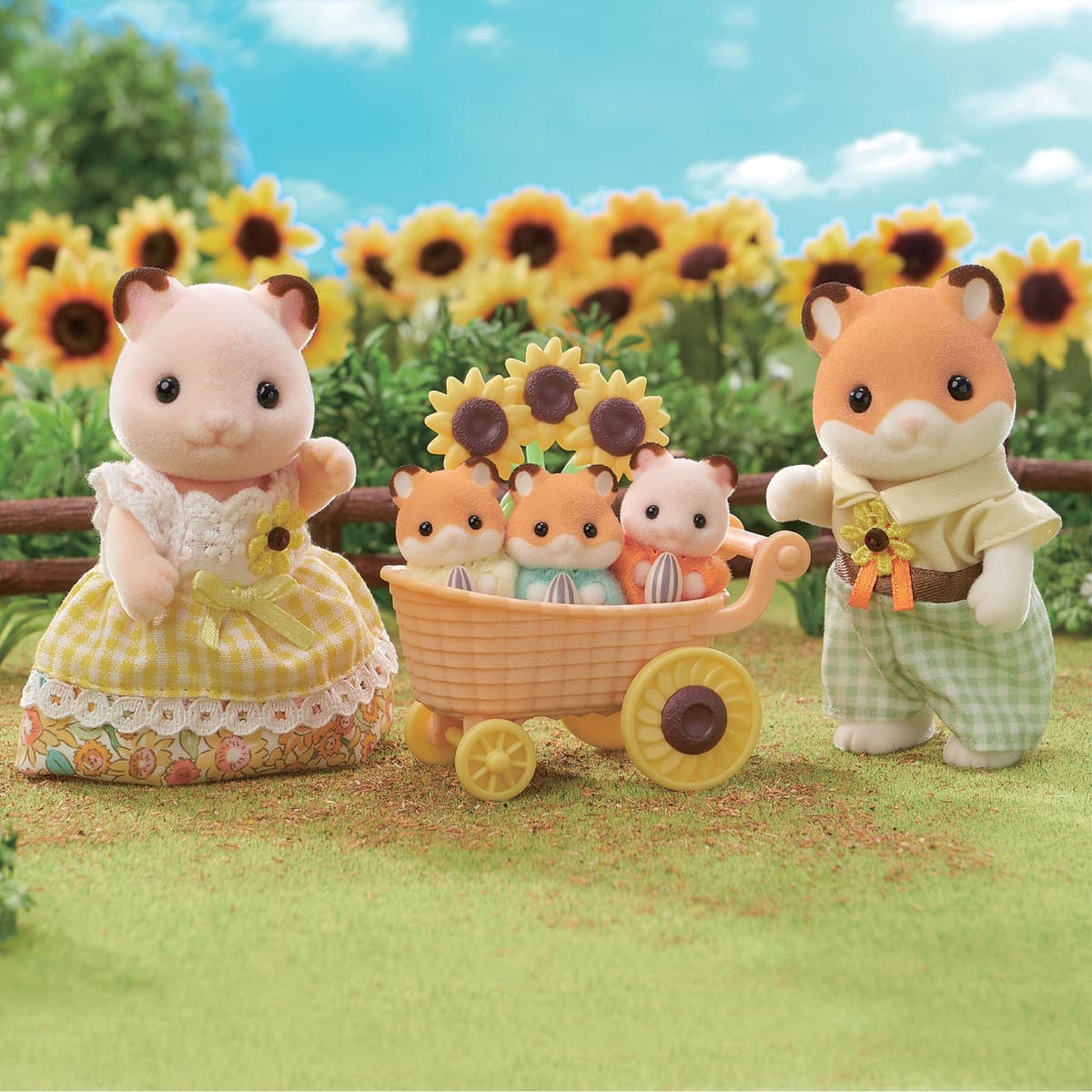 Sylvanian Families Hamster Family EPOCH Calico Critters Japan FS-61 thumbnail 5