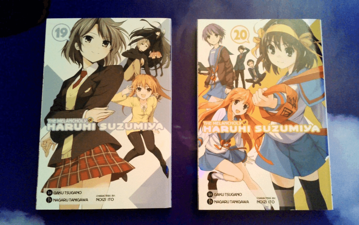 The Melancholy of Haruhi Suzumiya manga set vol 1-20 English Very Good condition thumbnail 5