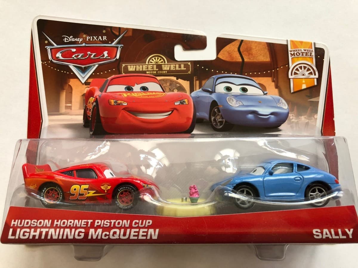 Disney Pixar World of Cars 2-packs 2013/2014 Piston Cup Radiator Springs WGP +++ thumbnail 4