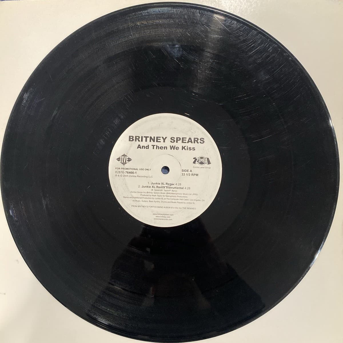 Britney Spears And Then We Kiss Promo 12” Single 82876-76466-1 thumbnail 3