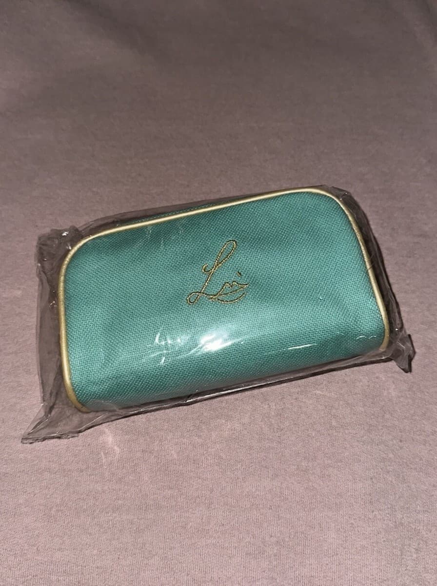 Lisa Eldridge Teal Makeup Bag! Brand New! thumbnail 4