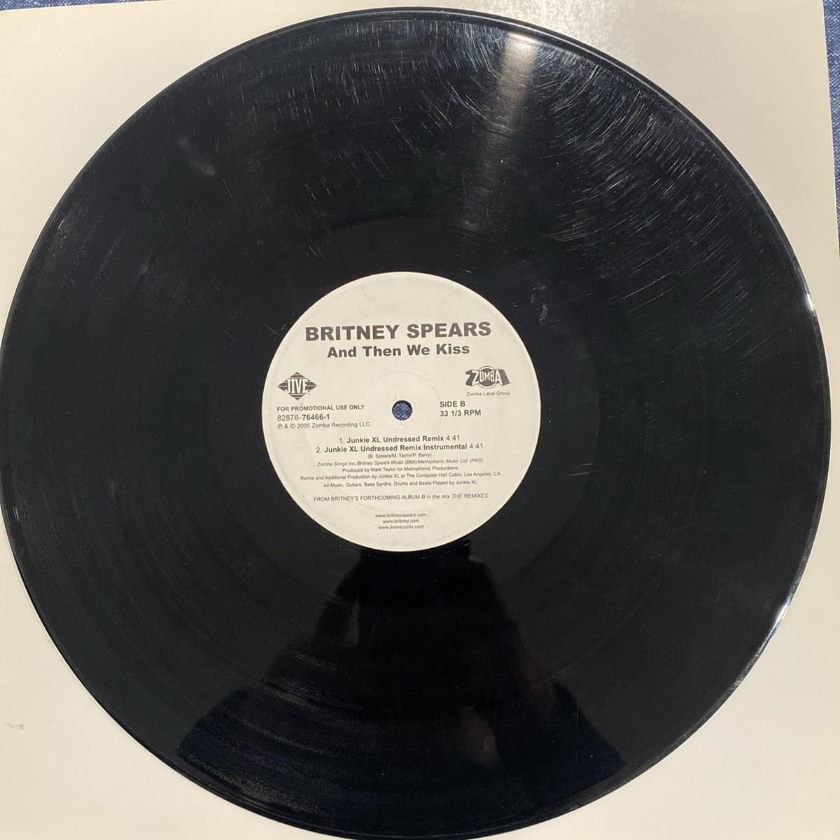 Britney Spears And Then We Kiss Promo 12” Single 82876-76466-1 thumbnail 5