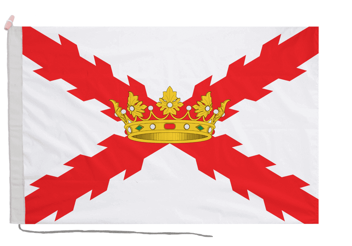 Chuquisaca Flag with Rope and Toggle - Handmade in the UK - Image 1