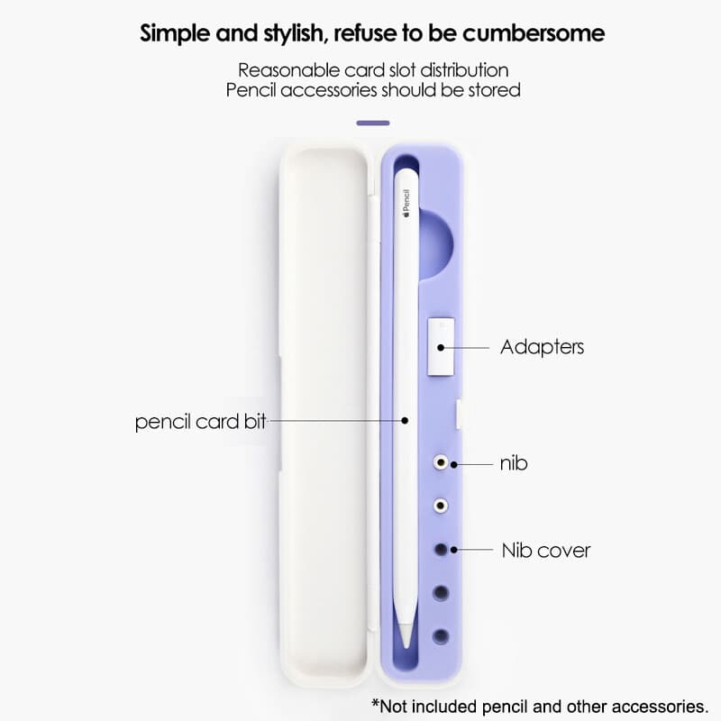 Portable Pencil Storage Bag For Apple Pencil 1st 2nd Gen Pencil Case Accessories thumbnail 4