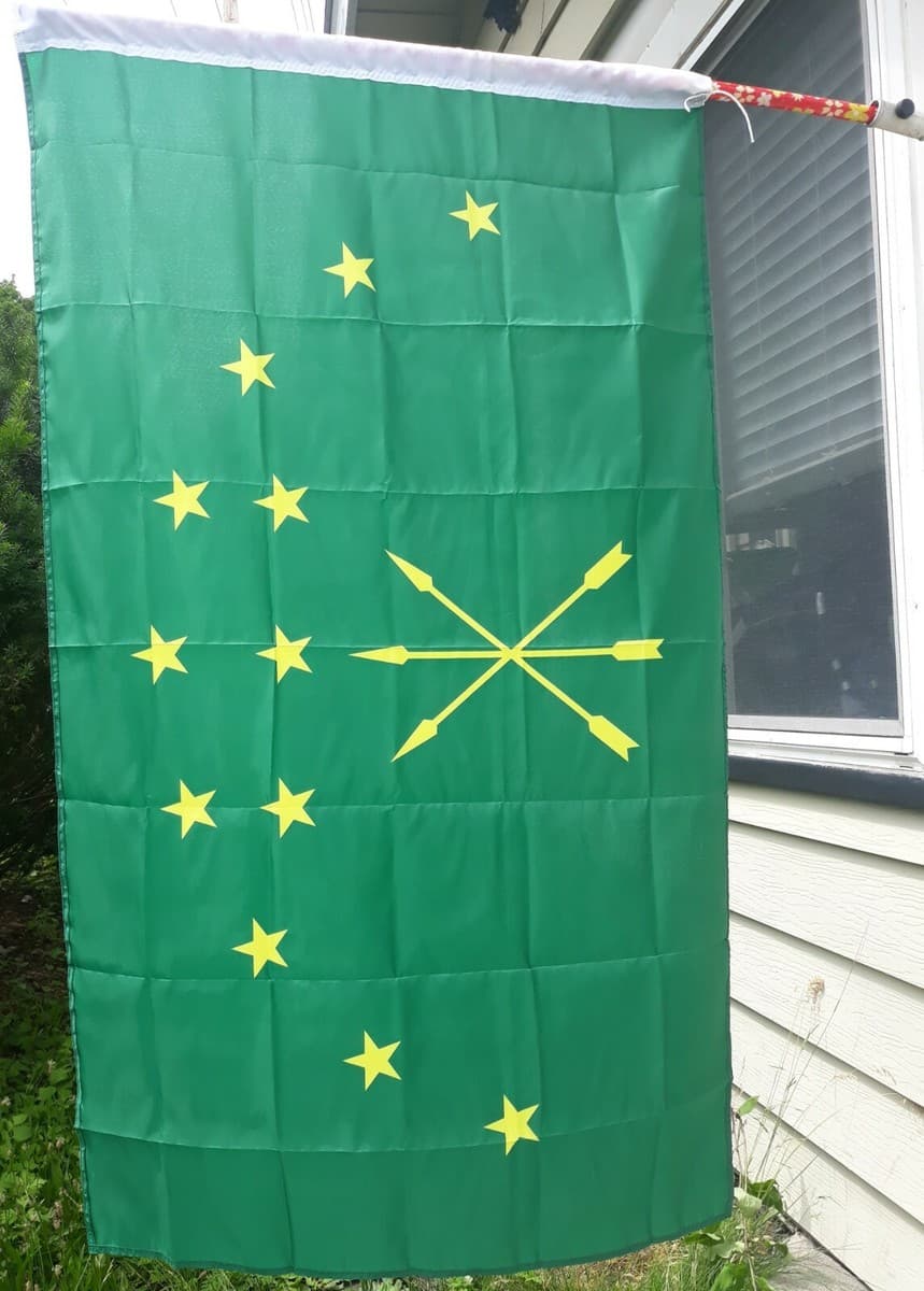 Circassian (Adigha) Flag | 3 x 5 Feet thumbnail 2