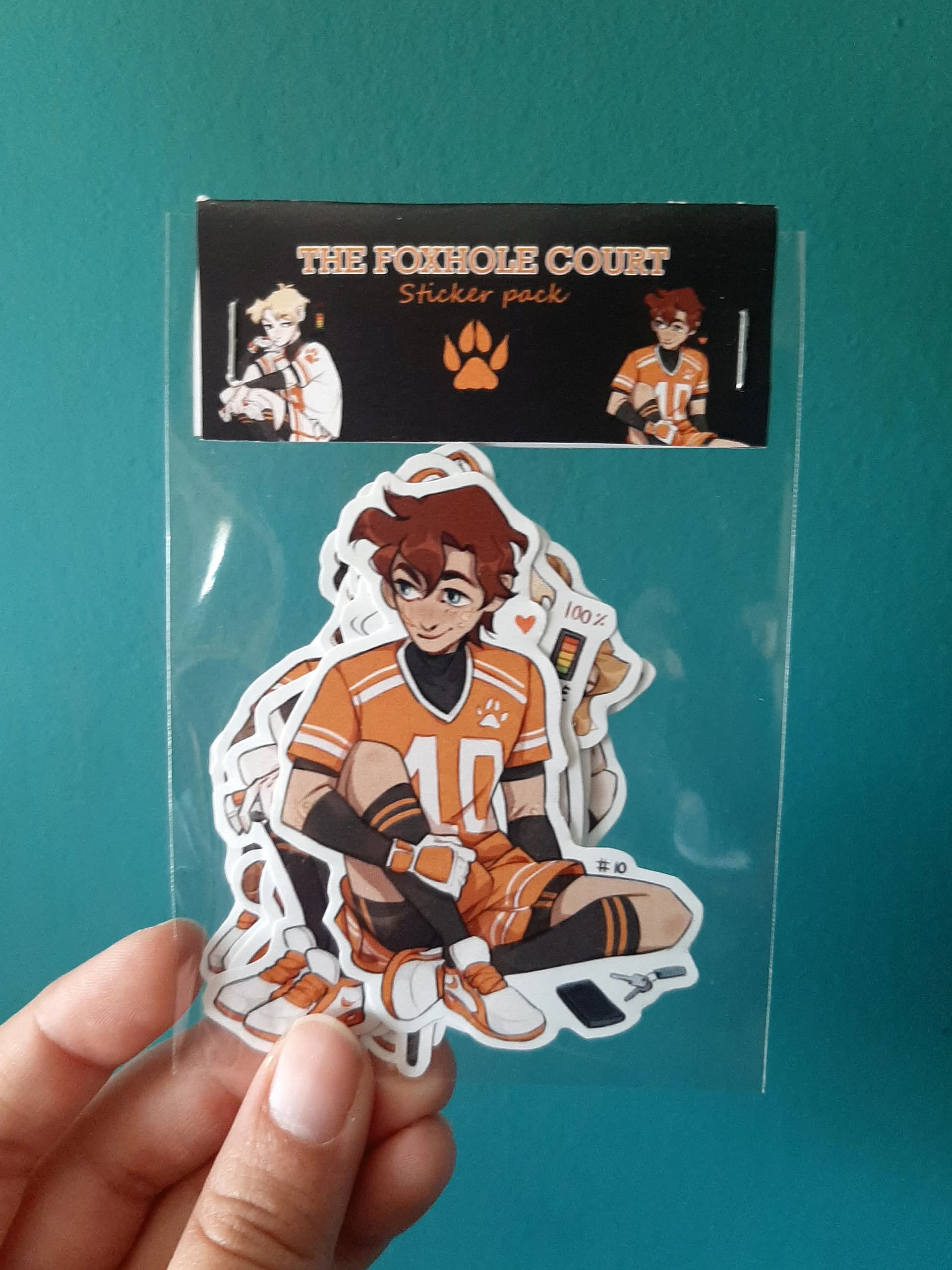 Stickers The Foxhole and The Raven Boys - Image 1