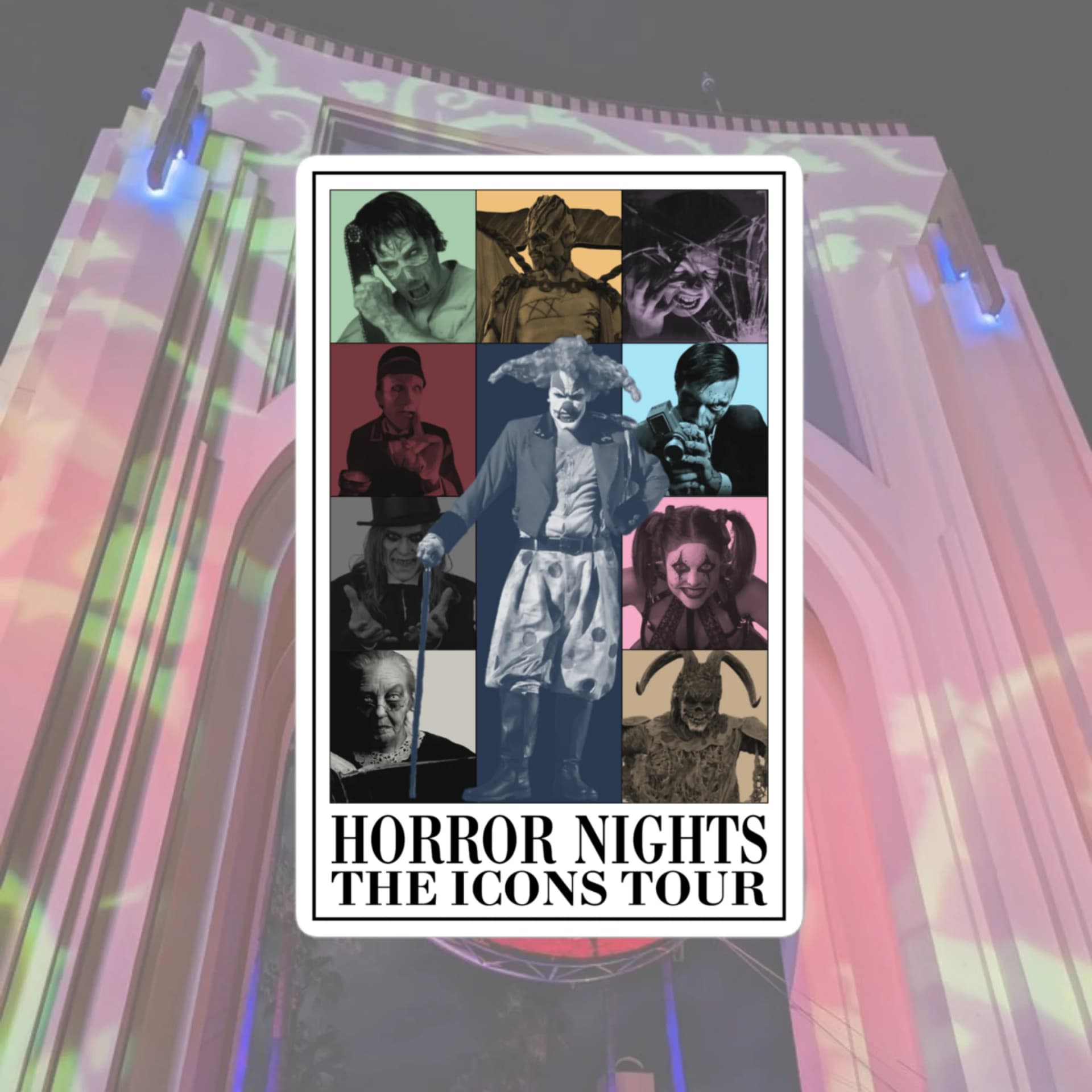 HHN "The Icons Tour" - Sticker - Image 1