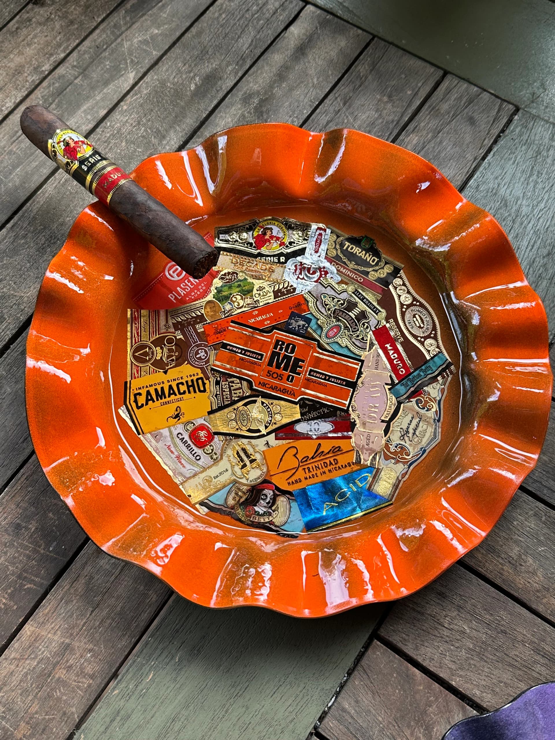 Cigar Band Ashtray - Image 1